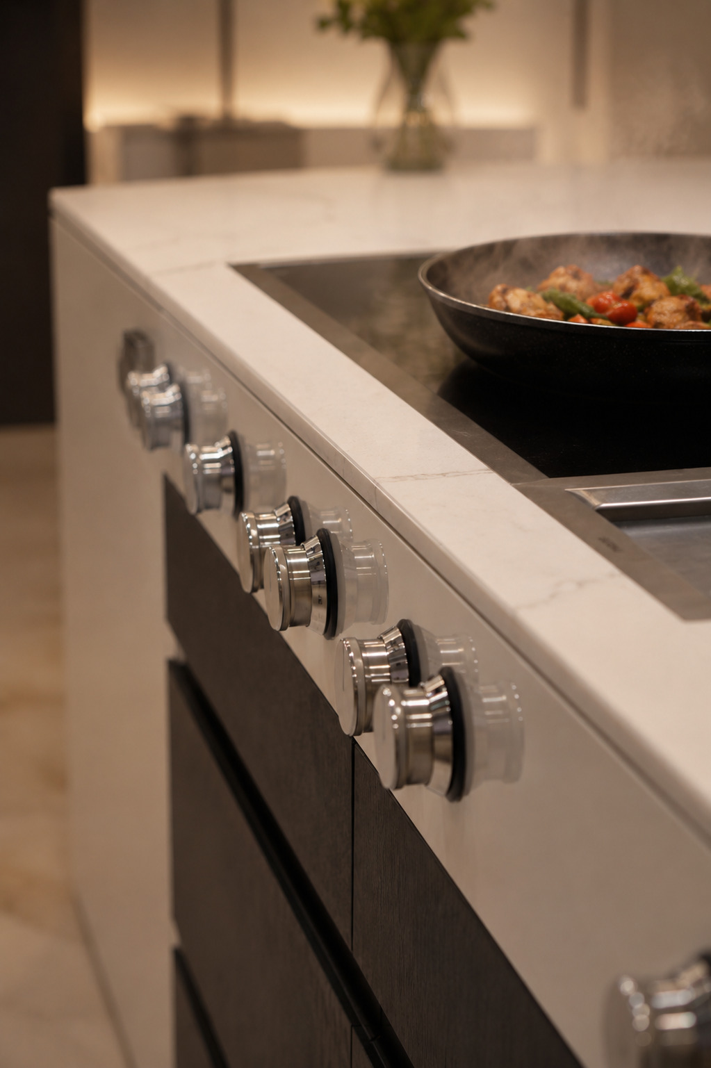 Detail der Gaggenau-Bedienkn&ouml;pfe